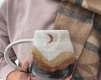 Mountain mug, browns