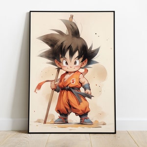 Goku wall art -  France