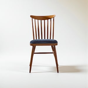 Handmade Wooden Dining Chair with Arms: Modern Kitchen & Living Room Seating