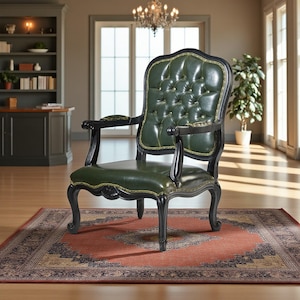 Authentic Bergère – Durable and Long-Lasting, Crafted with Natural Wood in Turkey