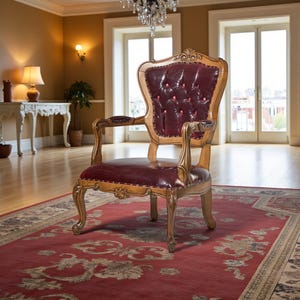 Classic Bergère Chair – Handmade Furniture Combining Elegance, Comfort and Durability