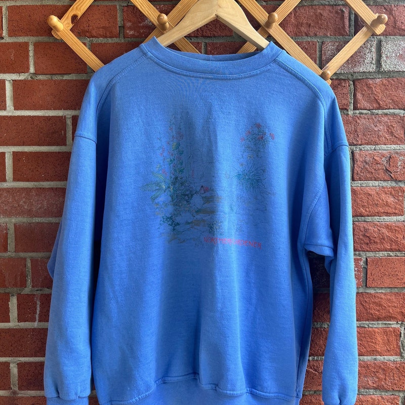 Blue Victoria Vintage Crewneck main image 1