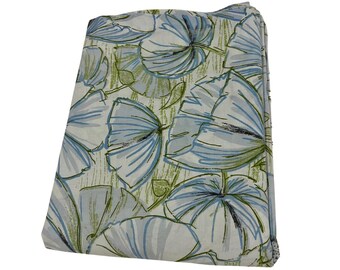 MCM Flower Power Twin Flat Sheet Permanent Press Percale - Made in USA