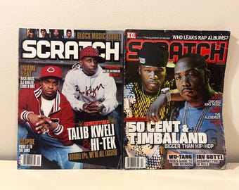 Scratch Hip Hop Magazine – Talib Kweli, Hi-Tek & 50 Cent, 2000s Y2K Era