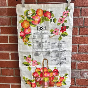 1984 Calendar - Etsy Canada