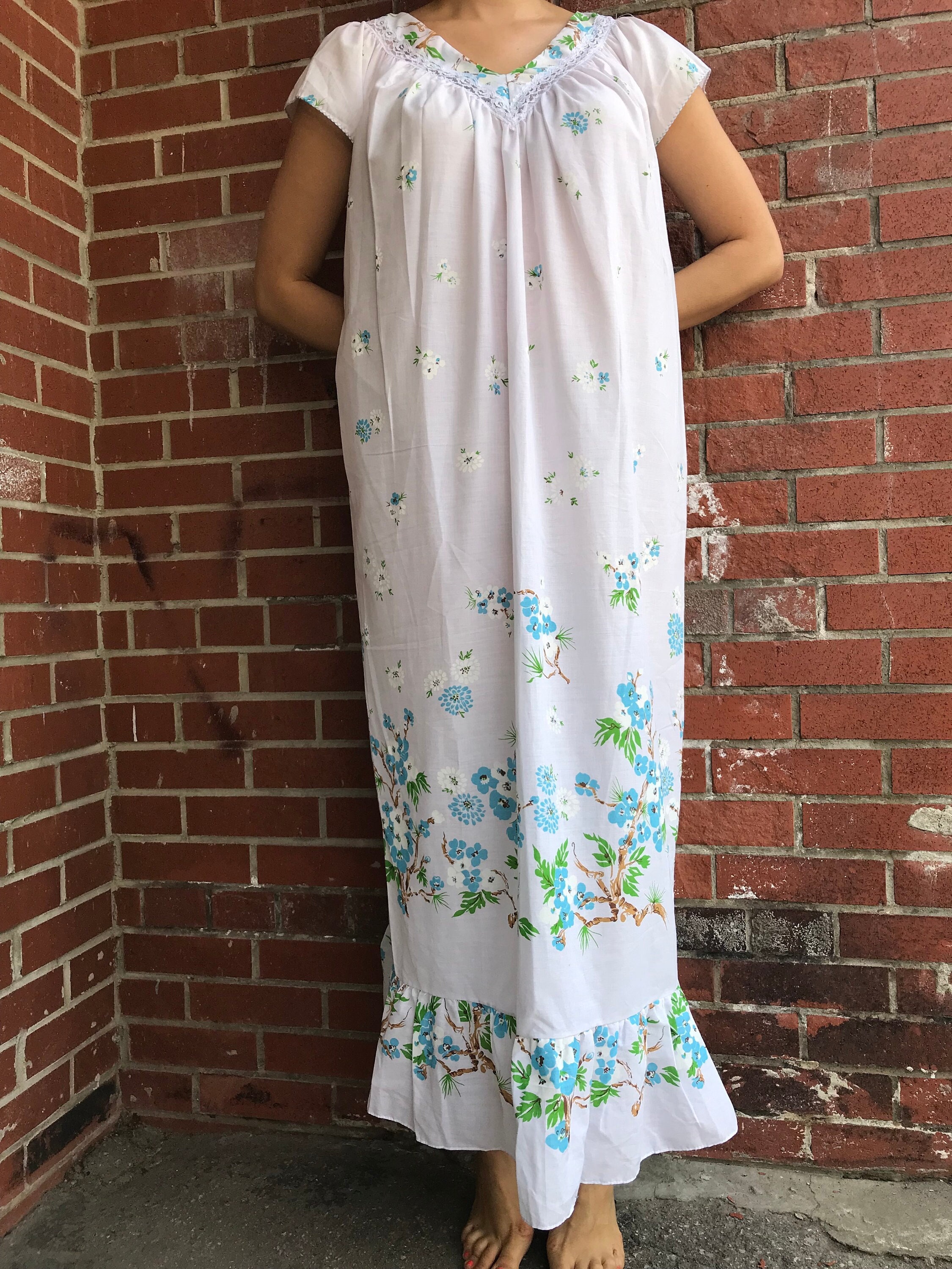 Hawaii Nightgown Etsy