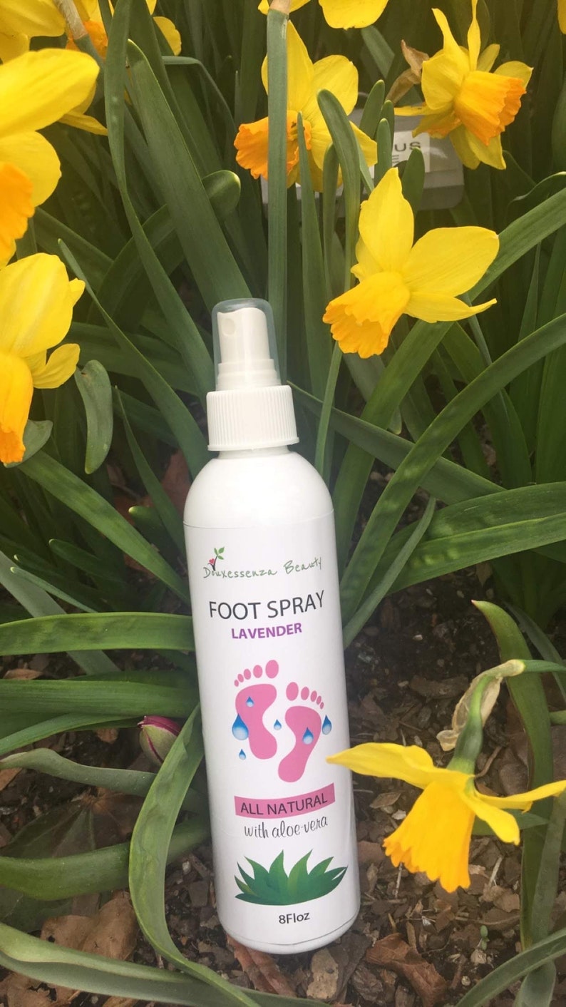 Foot Spray lavender. Cure for Stinky Feet Etsy