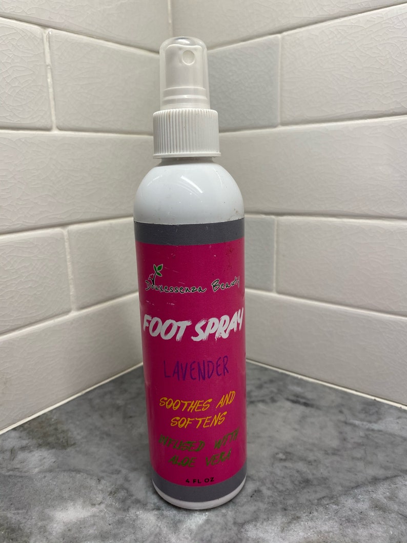 Foot Spray lavender. Cure for Stinky Feet Etsy