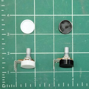 16 mm potentiometer dammskydd
