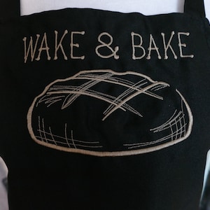 Wake and Bake Sourdough Bread - Embroidery Design, Machine Embroidery Design file, Pes, Dst, Jef, Vp3, Hus, Instant Download
