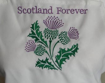 Scotland Forever Thistle - Diseño de bordado, archivo de diseño de bordado a máquina, Pes, Dst, Jef, Vp3, Hus, descarga instantánea