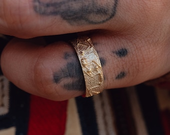 Solid Gold Skeleton Kissing Wedding Band Gold Skeleton Lovers Band Ring 14k Skull Band 14k Gold Skeleton Ring 18k Solid Gold Rings For Man