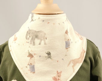 Children's/Baby's Neckerchief/Scarf/Burp Cloth with Velcro fastener
