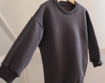 Oversize-Sweater Premium-Qualität / Schweres Sweatshirt / Herbstjacke