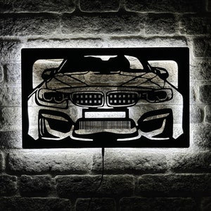 Bmw led sign -  France