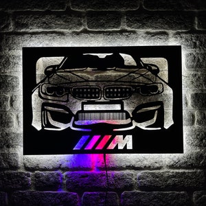 Bmw led sign -  France