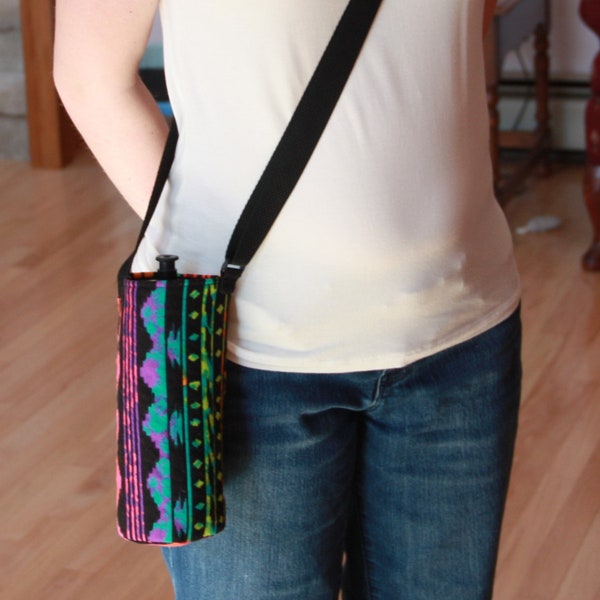 Quilted Water Bottle Holder Etsy