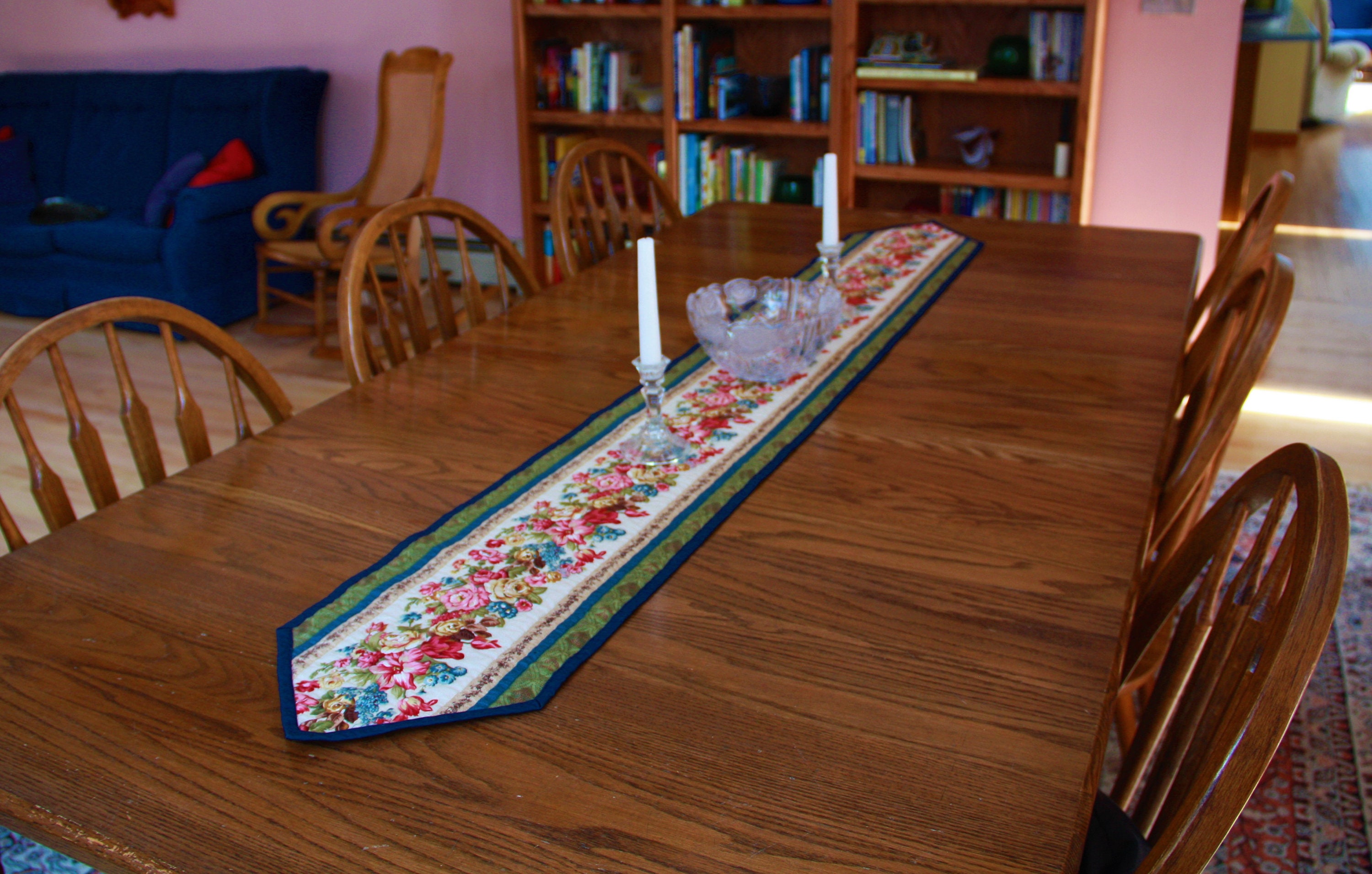 June Table Runner 6 Foot Traditional Table Runner - Etsy