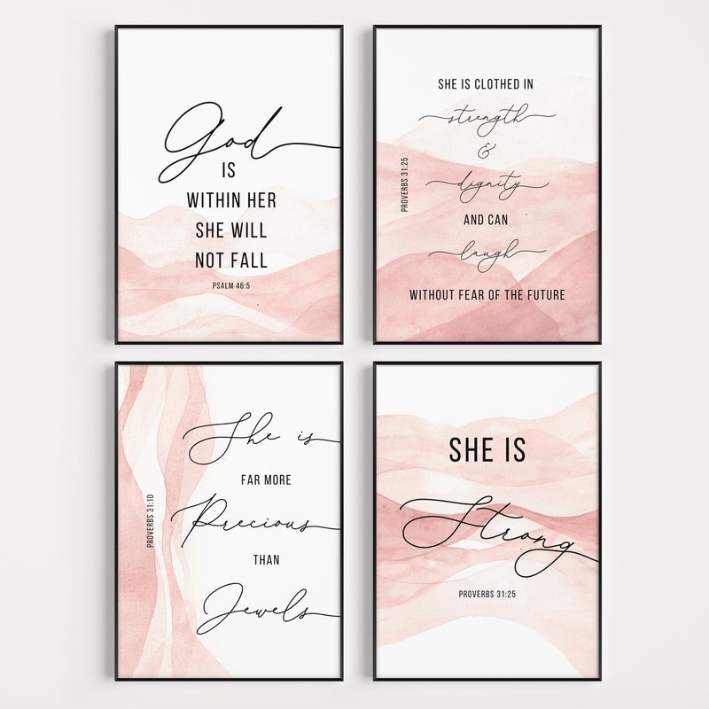 Scripture Wall Art Bible Verse Wall Art - Etsy