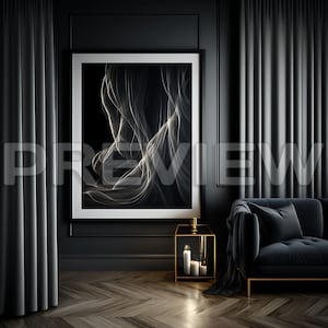 10 Ultra Modern Room Frame Mock Ups / Modern Mock Up / Frame Mock up Bundle / Interior Stock Photo / Template Frame Art /PSD