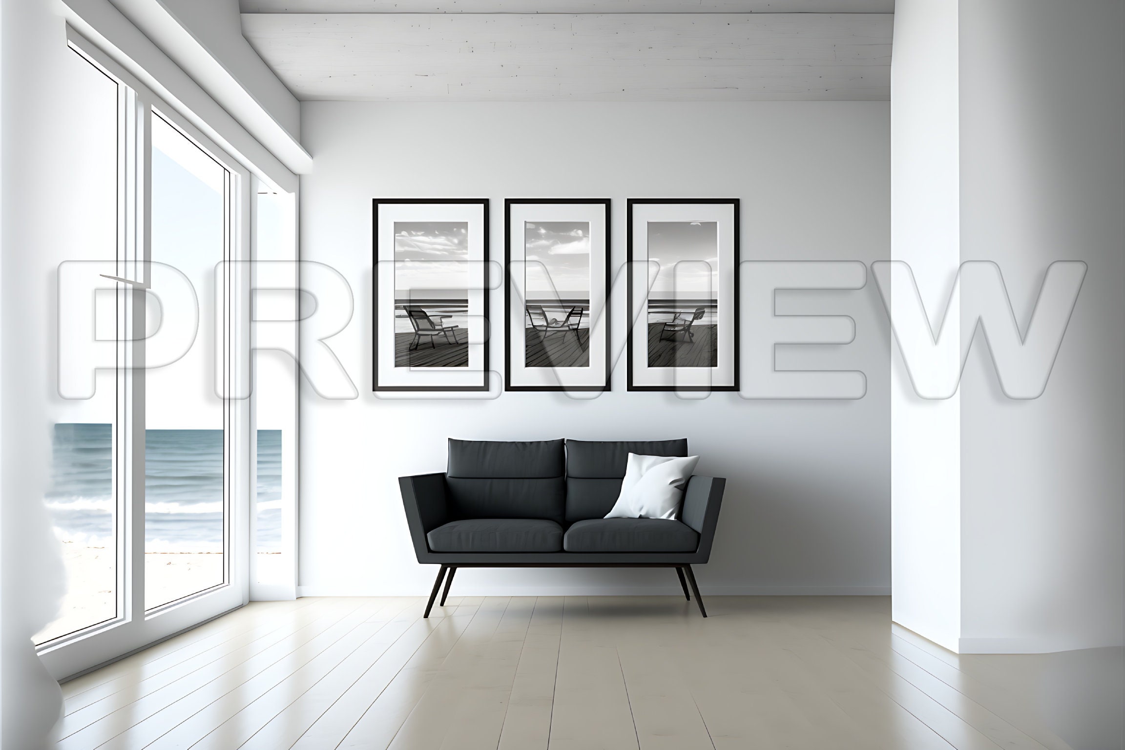 10 Minimalist Furniture Frame Mock Ups / Simple Interior Mock up ...
