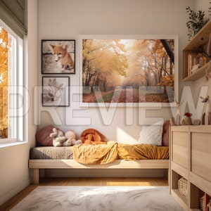 10 Kids Room Nursery Frame Mockup / Nursery Kids Room Frame Mock up Bundle / Stock Photography / Nursery Interior Mockup Template / PSD /JPG