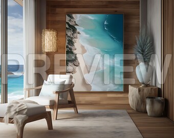 10 Beach House Frame Mock Up  / Beach House Mockup / Coastal House Frame Mockup Bundle / Stock Photo / Bundle Sale / Template Frame Art /PSD