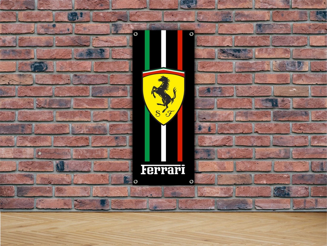 Ferrari Banner Vinyl Garage Signoffice or Showroom Flag - Etsy