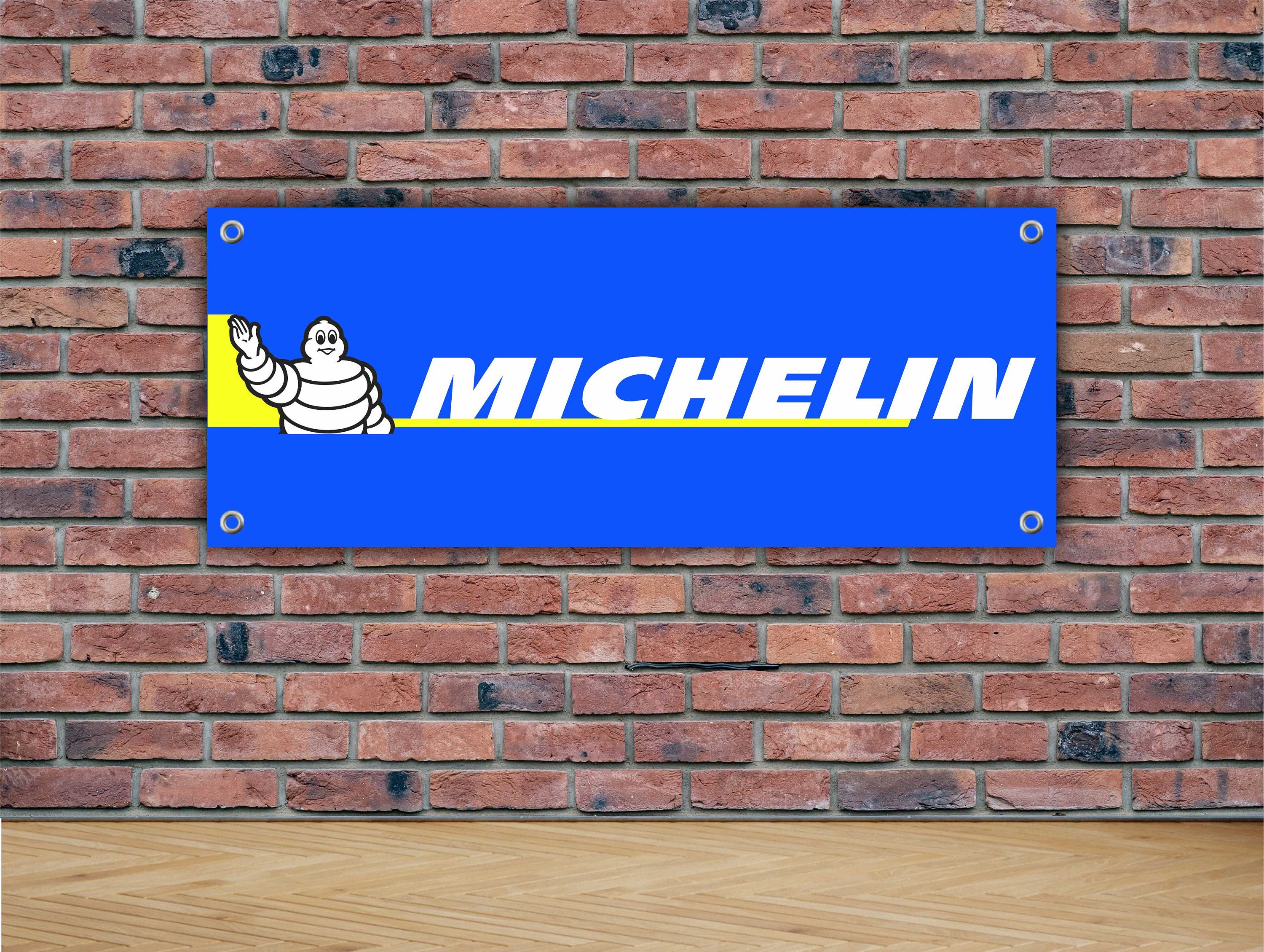 MICHELIN Bibendum Lucky Racing MOTORSPORT Écusson Patch en fer brodé sur  accessoire Souvenir Applique : : Cuisine et Maison