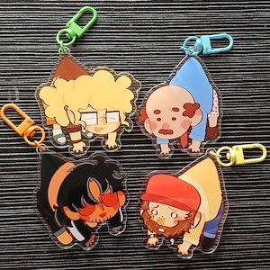 DNDADS S1 Dad Acrylic Keychains