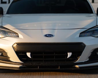 Vampire Car Fangs WITH Hinge | Goth Car Accessories & Spooky Alt Aesthetic Decor | Small Hinged Bumper Teeth Mod | Includes High Bond Tape