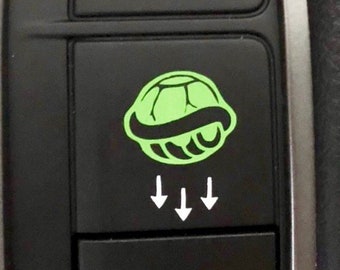 SHELL decal sticker fits Civic for blank buttons. Also fits other cars!