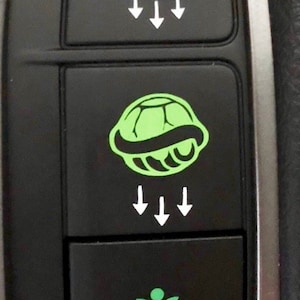 Civic SHELL decal sticker for blank buttons. Also fits other cars!
