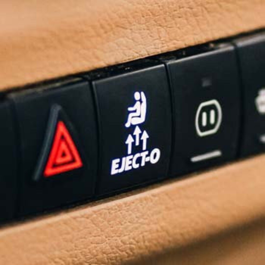 EJECT-O medium Size Includes 2, Decal Sticker for Blank Car Buttons - Etsy