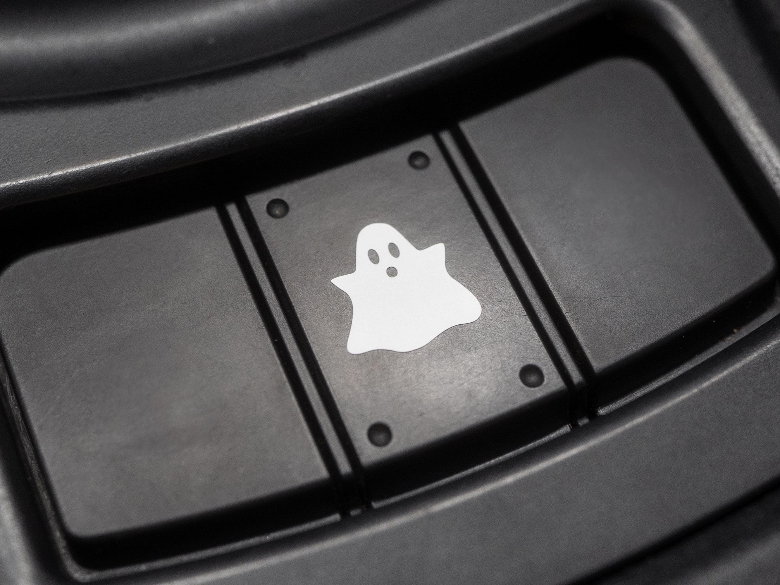 Ghost Blank Button Decal Sticker Available in 3 Sizes. Fits All Blank ...