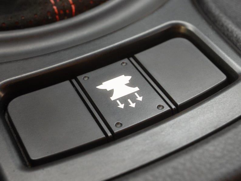 Anvil Blank Button Car Sticker With 3 Size Options. Made With High ...