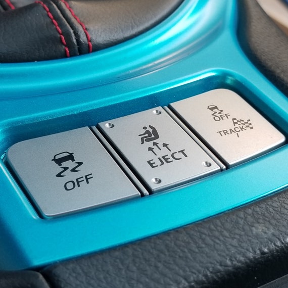 Eject blank button decal sticker for Scion FRS, Subaru BRZ, Toyota 86 and GR86!