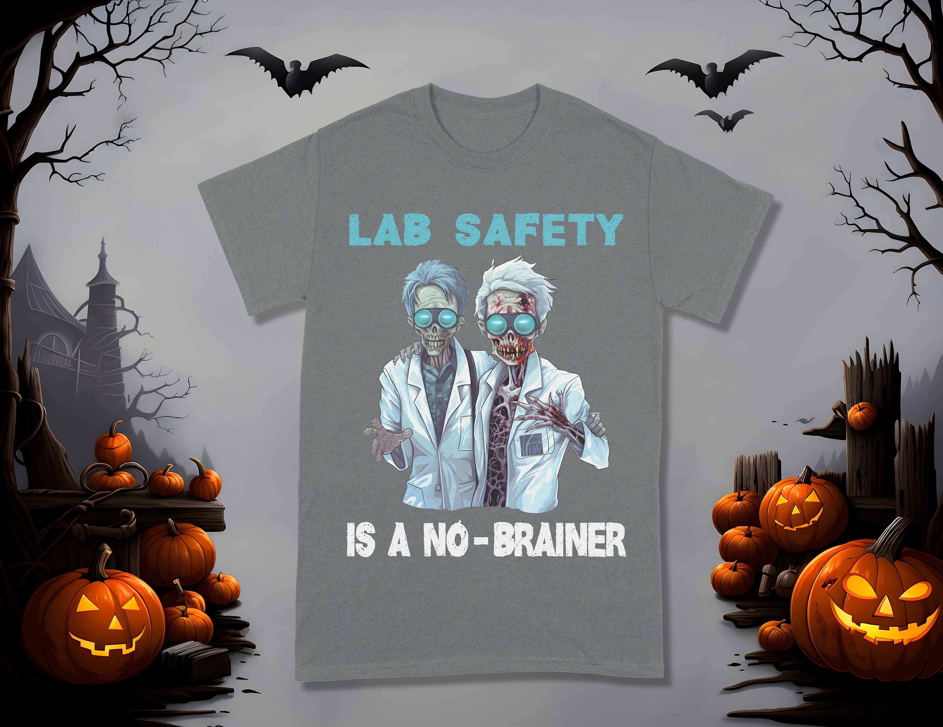 Lab Safety is a Nobrainer, Lab Safety Zombies, Where Brains Meet