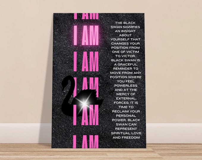 Affirmation Canvas Art 70x100 cm / 28x40″