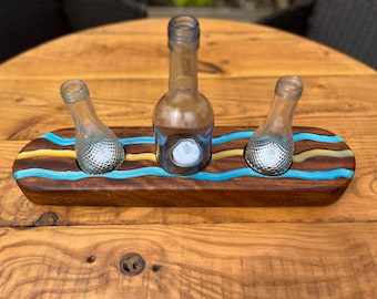 CANDLE HOLDER centrepiece with RESIN