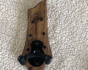 Reclaimed Wood Guitar Hanger: Handmade Music Lover Gift
