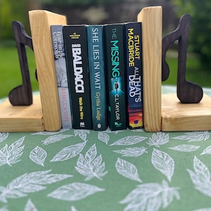 Book ends music note