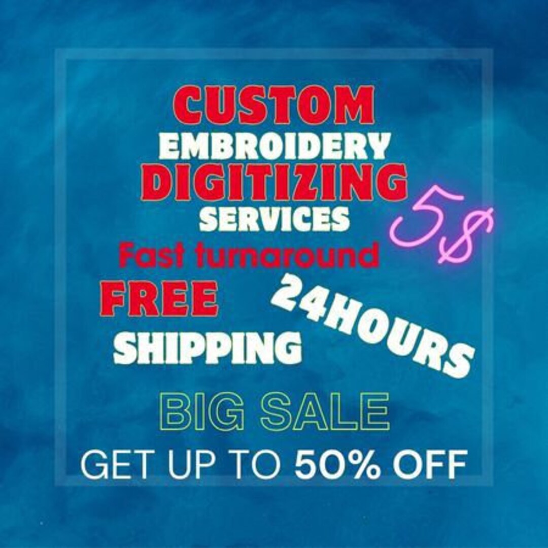Custom Embroidery Digitizing,custom Digitize,logo Digitizing
