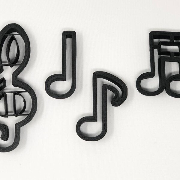 Musical Notes Cookie Cutter Set