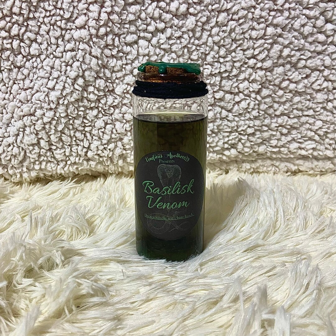 Basilisk Venom Basilisk Poison Harry Potter Potion Harry Etsy