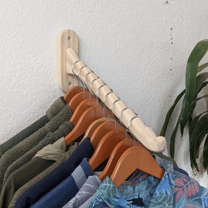 Perpendicular Closet Rod - 11 Slot