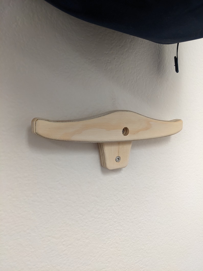 Backpack Rack / Wall Mount Backpack Rack / Sustainable Utility Etsy