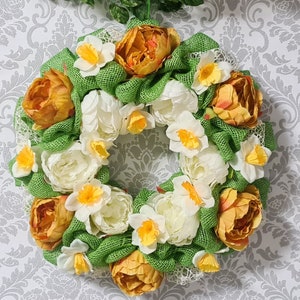 Wreath, Jute Wreath, Modern Autumn Wreath Autumn Door Wreaths