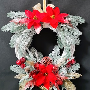 Wreath, door wreath, Christmas decoration, Advent wreath, Christmas wreath,