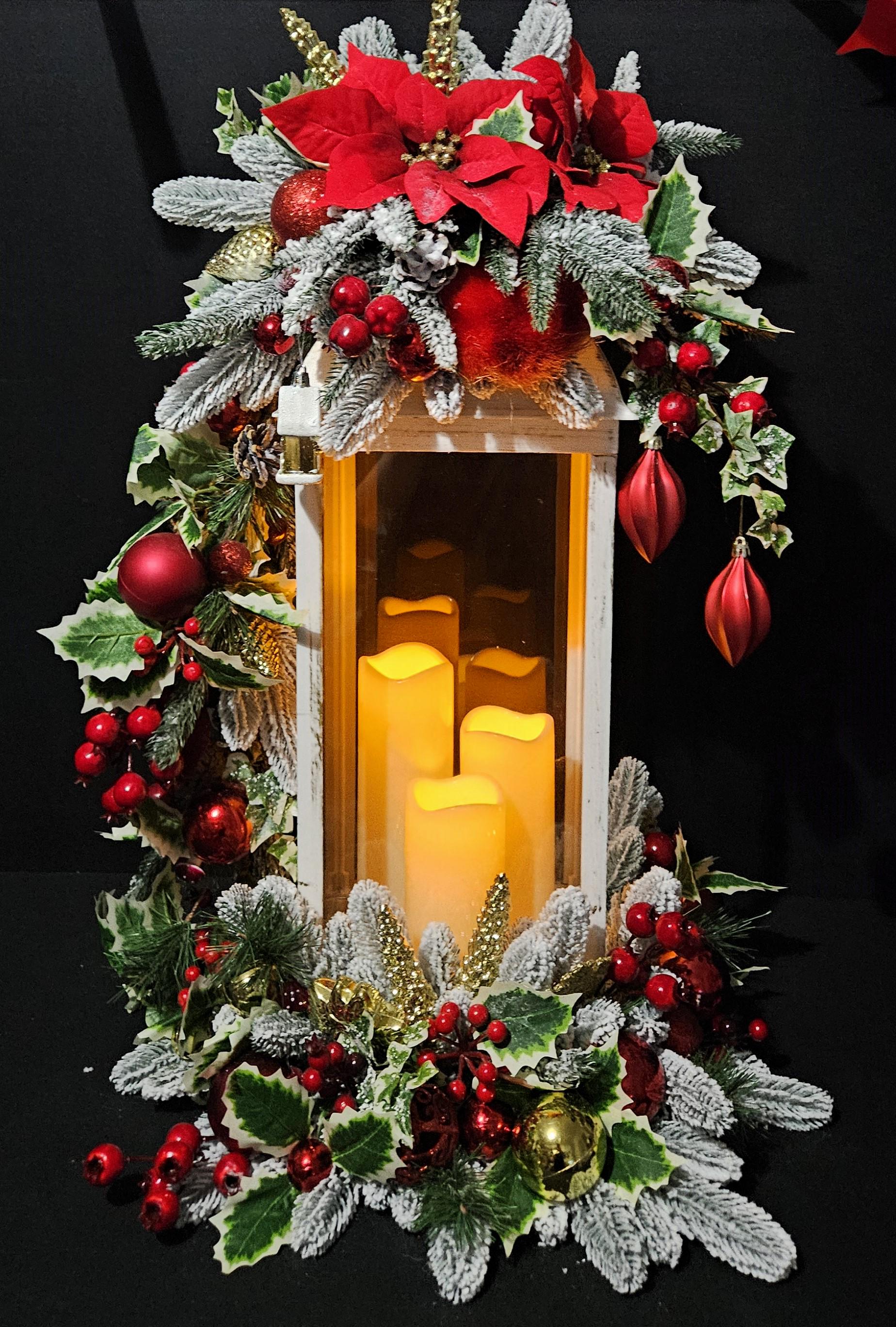 Adventskranz knstlich mit led kerzen - Etsy.de